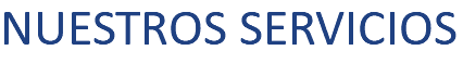 NUESTROS SERVICIOS